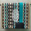 EQUIGEAR Western Ranch Horse Saddle Blanket New Zealand Wool Western Design Handmade Saddle Blanket Top Wool Pad Sensor Flex (Customization Available) ZB-077 (34" x 32") view 1