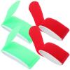 Baluue 4pcs Ski Fixing Straps for Snowboard and Sled Lightweight Portable Carrying Bands for Convenient Use Sports and Options