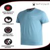 Spyder Mens Active Shirts - Quick Dry Lightweight Short Sleeve Mens Shirts Athletic Performance Gym Workout Shirts for Men, Size Small, Blue Steel Heather view 2