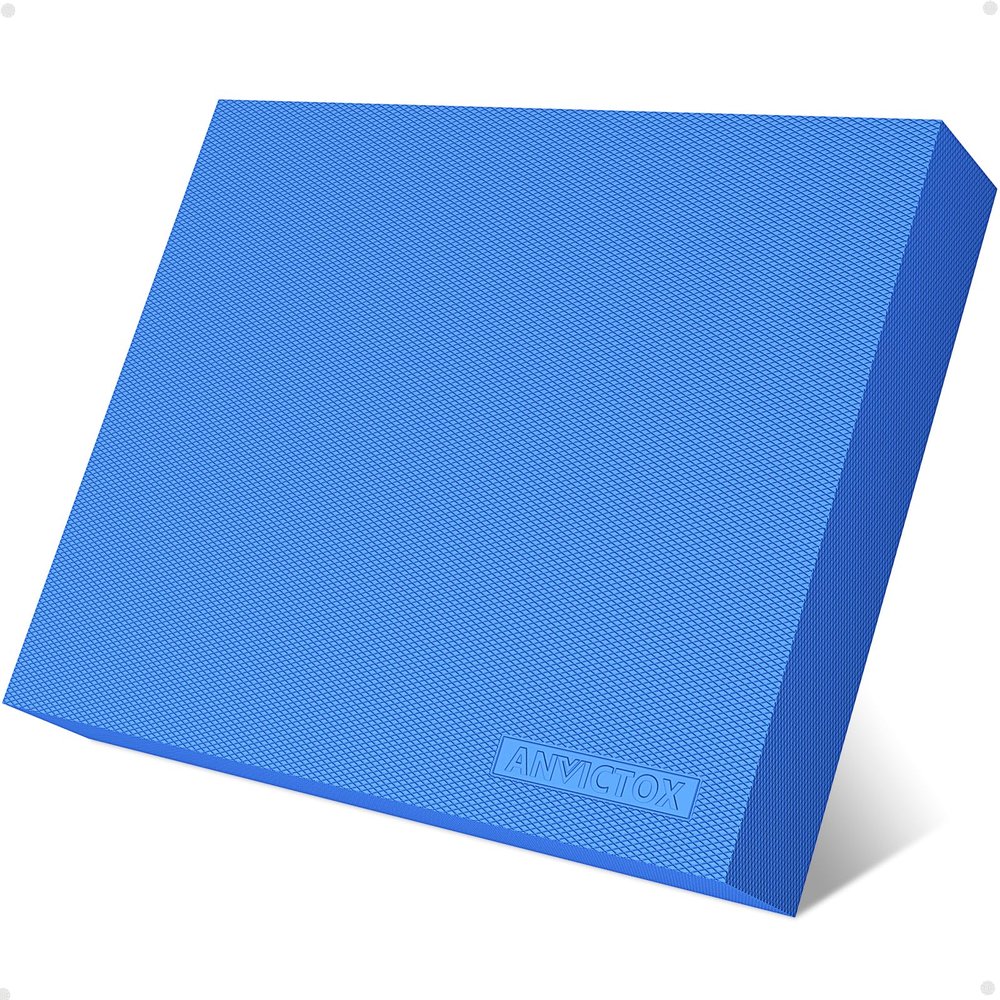 ANVICTOX Balance Pad 15.8 * 13.2 * 2 inch,Large Balance Pad for Physical Therapy,Foam Balance Board for Rehabilitation Stability Workout Knee and Ankle Exercise Strength Training