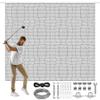 10x15ft Golf Net with Stainless Steel Wire Hanging Kit, Easy Installation Golf Practice Net with Durable Cable System for Golf,Baseball, Hockey,Soccer,Sports Net Kit for for Indoor & Outdoor Use view 2