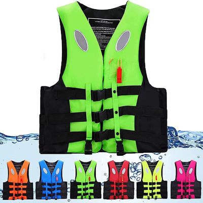 GDLHY Vest for Adults,Snorkeling Vest for Men & Women, Portable Swim Jacket & Buoyancy Vest for Snorkeling, Swimming, Kayaking, Boating (Color : Light Green, Size : Large)