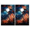 LYANHAN Elevate Your Cornhole Experience with Custom Decals Wraps and Stylish Board Covers Unleash Personalized Flair and Quality Craftsmanship in Every Throw 24inx36in National Flag view 1