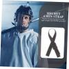 BESPORTBLE 4sets Safety Chin Strap for Hockey Helmet Elastic Chin Strap for Hockey Sports Easy Install view 2