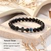 Teen Girl Boys Mens Gifts, Natural Stone Cross Bracelets Trendy Stuff Inspirational Gifts Ideas Bracelet&Card Inspirational gifts for Daughter Son, Husband-Birthday Graduation Retirement Christmas view 2