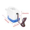 Automatic Bilge Pump 12V Electric Pump with Switch, Quick Release Strainer Ignition Protected Submersible for Boats, Ponds, and Pools view 4