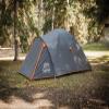 Kuma Outdoor Gear Tekarra 4 Tent, Graphite/Orange, 484-KM-TETK-GO-4 view 2