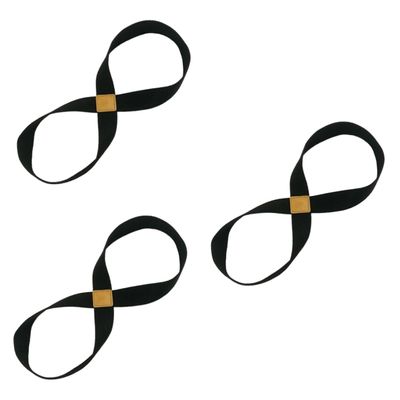 BESPORTBLE 3pcs Yoga Waist Bending Training Loop Stretch Bands for Exercise Stretching Strap Loops Yoga Tension Band