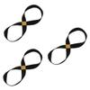 BESPORTBLE 3pcs Yoga Waist Bending Training Loop Stretch Bands for Exercise Stretching Strap Loops Yoga Tension Band view 1
