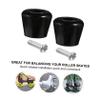 BESPORTBLE 8pcs Roller Skates Brake Block Braking Shoes Holder for Double-Row Skating Easy to Install Stabilizes Fast Stops Includes Brake Screws view 3