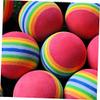 BESPORTBLE 8pcs Rainbow Eva Practice Balls Set for Indoor Training Soft and Lightweight Golf Training Aid Safe for Home Use view 3