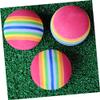 BESPORTBLE 8pcs Rainbow Eva Practice Balls Set for Indoor Training Soft and Lightweight Golf Training Aid Safe for Home Use view 4