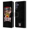 Head Case Designs Officially Licensed WWE All Day Theory Austin Theory Leather Wallet Case Compatible with Samsung Galaxy A15 view 1