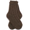 Zaya KIDS Pure Wool Socks - Dye-Free Organic Mongolian Sheep Wool - Soft, Cozy Small Kids Cold-Weather Essentials (US, Age, 5 Years, 6 Years, Choco brown) view 1