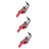 BESPORTBLE 3pcs Cutter Club Groove Sharpener Red Groove Brush Tool Golf Club Re-Grooving Cleaning Tool Precision Construction view 1