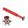BESPORTBLE 3pcs Cutter Club Groove Sharpener Red Groove Brush Tool Golf Club Re-Grooving Cleaning Tool Precision Construction view 3
