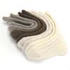 Zaya KIDS Pure Wool Socks - Dye-Free Organic Mongolian Sheep Wool - Soft, Cozy Small Kids Cold-Weather Essentials (US, Age, 5 Years, 6 Years, Taupe) view 3