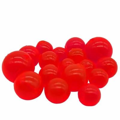 BnR Tackle 12mm Soft Beads 10 Pack - Caddy Pink