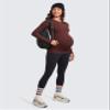 CRZ YOGA Butterluxe Maternity Crewneck Long Sleeve Shirts - Athletic Yoga Casual Pregnancy Womens Tee Tops Basic Layer Soft Taupe Medium view 4