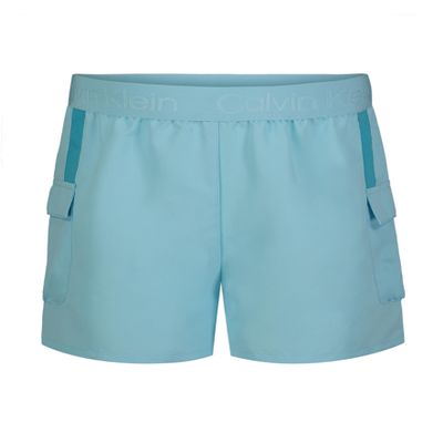 Calvin Klein Girls' Performance Running Shorts, Quick-Drying Mesh, Elastic Waistband & Pull-On Style, Atomizer, 12-14