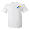 CornBorn KU Shirt Men - Kansas Tshirt - Kansas Jayhawks Apparel Mens - Primary Logo - White - 2X-Tall view 1