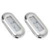 RAGBUSCLE 2-Pack Courtesy Interior Deck Light Navigation for Transom Stern Cabin Lighting, Waterproof Boat Marine White LED Lights, Boat Interior Deck Courtesy Light for Fishing Kayak Yacht Sailboat view 1