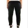 Zac & Rachel Women's Millennium Fabric - Slim Leg Pull-On Pant, Black, 16S view 2