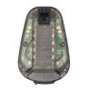 ALOEU Helmet Survival Beacon Light Helmet Strobe Light Survival Safety IR Flashlight Waterproof Signal Light with Tape D, Gray Black view 1