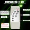 SuiROYI Hog Hunting Lights, Solar Green Light for Hunting Hogs Deers,Motion Activated Feeder Lights with Remote,19" Bracket is Included view 3
