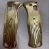 1 Pair Custom Brass Scales Handle Fits for Benchmade Bugout 535, Handle Patch Accessories view 2