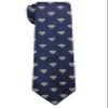 Retreez Tennis Ties for Boys | Tennis Neckties For Kids | Formal and Casual Tie | Birthday Gift For Boys | 8-10 years Boy's Tie - Navy Blue view 1