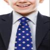 Retreez Baseball Ties for Boys | Baseball Neckties For Boys | Formal and Casual Tie | Birthday Gift For Boys | 8-10 years Boy's Tie - Navy Blue view 2