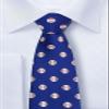 Retreez Baseball Ties for Boys | Baseball Neckties For Boys | Formal and Casual Tie | Birthday Gift For Boys | 8-10 years Boy's Tie - Navy Blue view 3