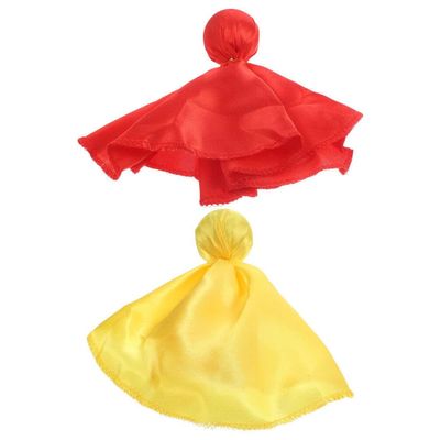 Baluue 2pcs Soccer Penalty Flags Bright Color Football Tossing Flags for Referee Use Portable Sports Accessory for Games and Competitions Red Orange