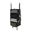 TABITORA Travel Luggage Organizer Hanging Packing Cubes Portable Hanging Shelves Carry on Closet for Suitcase with 2 Hooks,Collapsible(Darkgreen,S) view 1