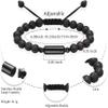 Hearbeingt Modern Stainless Steel Unisex Adult Cremation Urn Bracelet, Medium, HB-B16-LF-B view 2