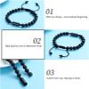 Hearbeingt Modern Stainless Steel Unisex Adult Cremation Urn Bracelet, Medium, HB-B16-LF-B view 3