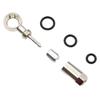 ALOEU Bicycle Disc Brake Banjo Connector Oil Needle Olives Ring Screw Kit for SRAM Level/Ultimate A1,Code R B1 Calipers, silver view 1