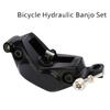 ALOEU Bicycle Disc Brake Banjo Connector Oil Needle Olives Ring Screw Kit for SRAM Level/Ultimate A1,Code R B1 Calipers, silver view 2