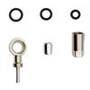 ALOEU Bicycle Disc Brake Banjo Connector Oil Needle Olives Ring Screw Kit for SRAM Level/Ultimate A1,Code R B1 Calipers, silver view 3