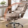 Office Computer Desk Chair Game Luxury Office Chair Ergonomic Reclining Computer Chair Home Comfort Lunch Break Sofa Chair Can Lift and Rotate Backrest Office Chair (Color : D) view 3
