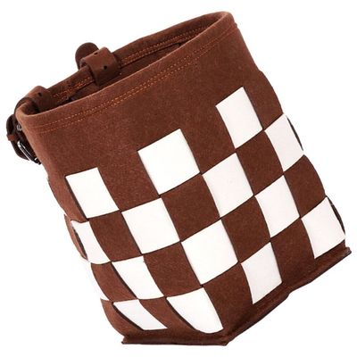 Basket Felt Woven Bike Baskets Handlebar Storage Container Detachable Front Easy Release Riding Pets Carrying Tote Shopping Bag