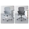 Office Computer Desk Chair Game Office Chair Simple Modern Staff Chair Can Be Rotated with Armrests Backrest Mesh Parlor Negotiation Chair Backrest Office Chair (Color : Gray) view 3