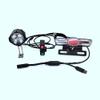 ALOEU Ebike for BBS01 BBS02 Mid-Drive Front and Rear Lights, Support Horn/Turning/B Raking Light, black view 1