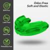 2Pcs Sport Mouth Guard Youth Adult, Mouthguard for Braces, MouthGuard for Braces for Sports, No Boil Mouth Guard, Soft, Football, Taekwondo, Jujitsu and Karate view 4