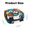 Tampons Collect Bags for Women Girls, Sanitary Napkin Storage Disposal Pouch, Lightweight Menstrual Cup Bag Soccer Football view 2