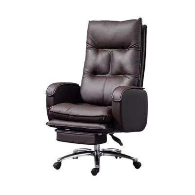 SYRIS Office Computer Desk Chair Game Comfortable Sedentary Office Chair Household Reclining Computer Chair Lazy Sofa Chair Microfiber PU Leather Swivel Chair Backrest Office Chair (Color : C)