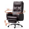 SYRIS Office Computer Desk Chair Game Comfortable Sedentary Office Chair Household Reclining Computer Chair Lazy Sofa Chair Microfiber PU Leather Swivel Chair Backrest Office Chair (Color : C) view 4