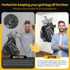 Chenteel Golf Bag Storage Rack for Garage Wall Mount,Golf Bag Garage Organizer,Golf Club Rack for Garage,Golf Bag Hanger/Holder/Hook,Golf Storage System & Accessories (2 Pack) view 4
