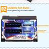 Rasul Mini Pinball Games, Electronic Tabletop Pinball Machine Shooting Toy for Indoor Game Room with Light and Scorekeeper, Desktop Ball Game Retro Nostalgia Arcade Machine for Kids Adults view 3